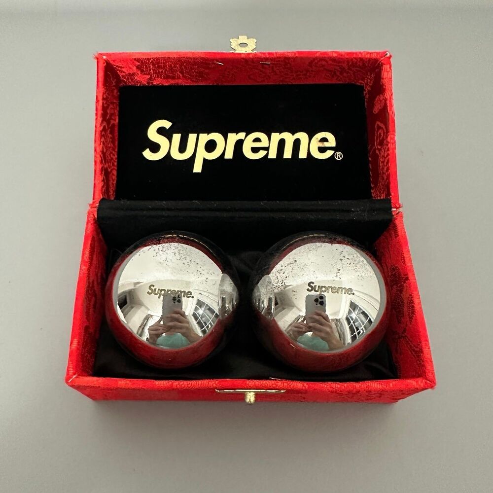 Supreme Baoding Silver Balls FW15 Rare